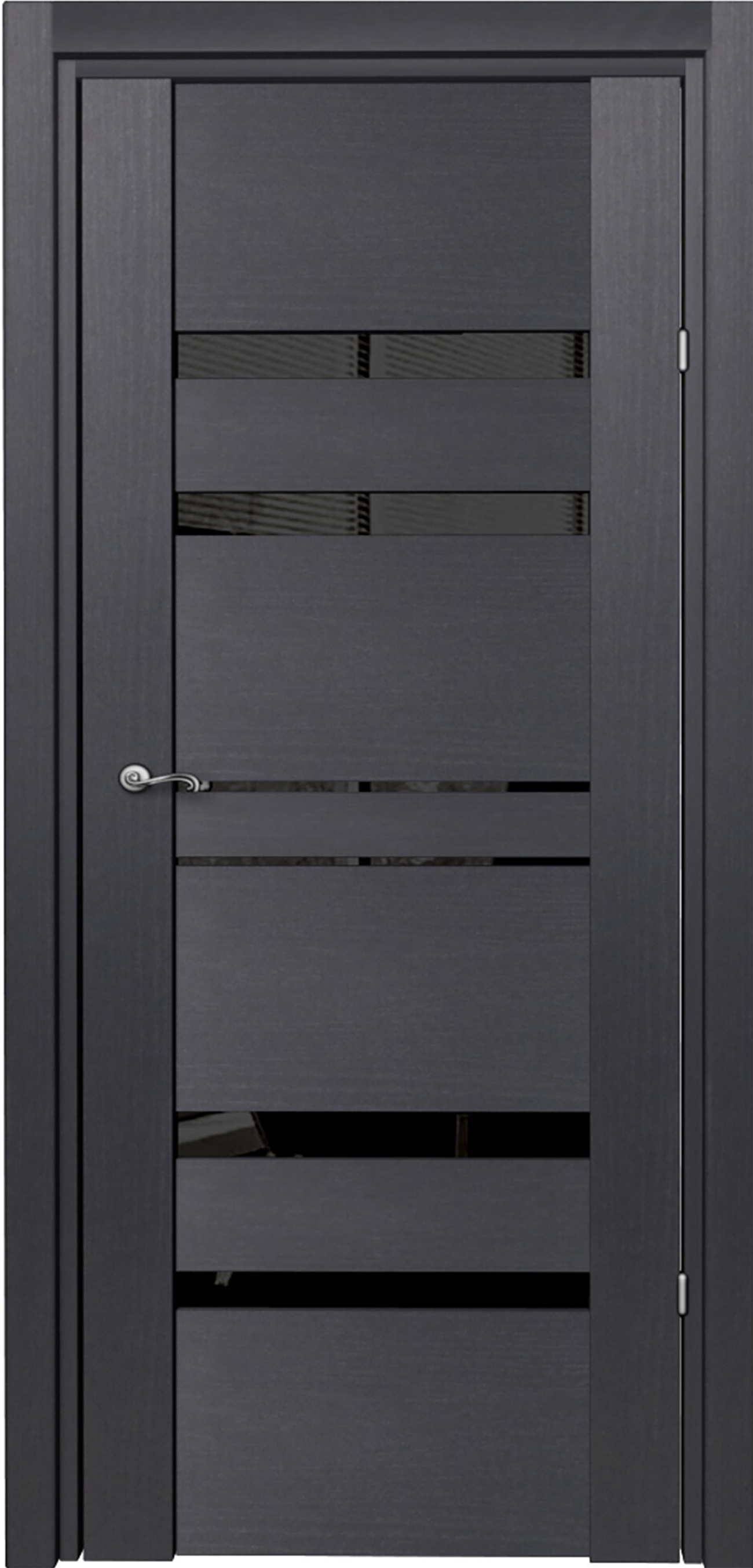 Изображение товара Дверь межкомнатная Artens Велдон глухая Hardflex цвет грей 90x200 см (c замком и петлями)