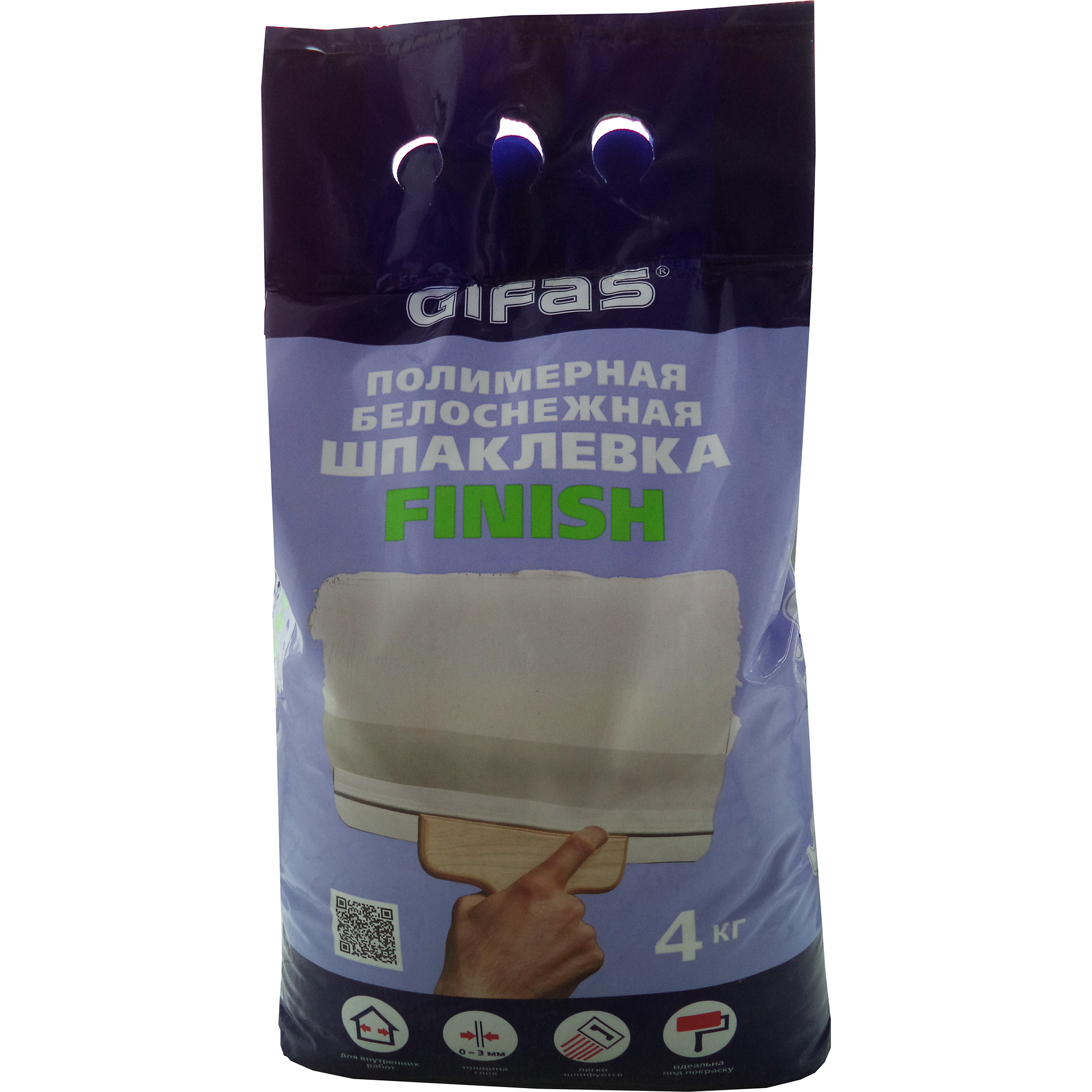 Шпаклевка полимерная Gifas Finish 4 кг