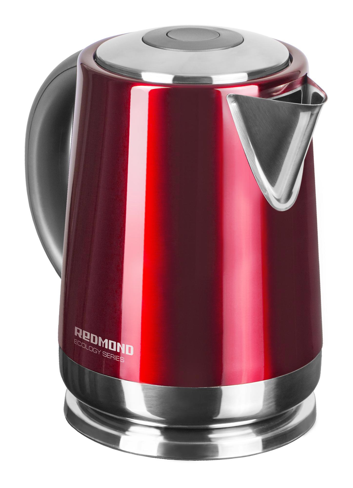Изображение товара Электрический чайник REDMOND RK-M148 1.7л нержавеющая сталь красный