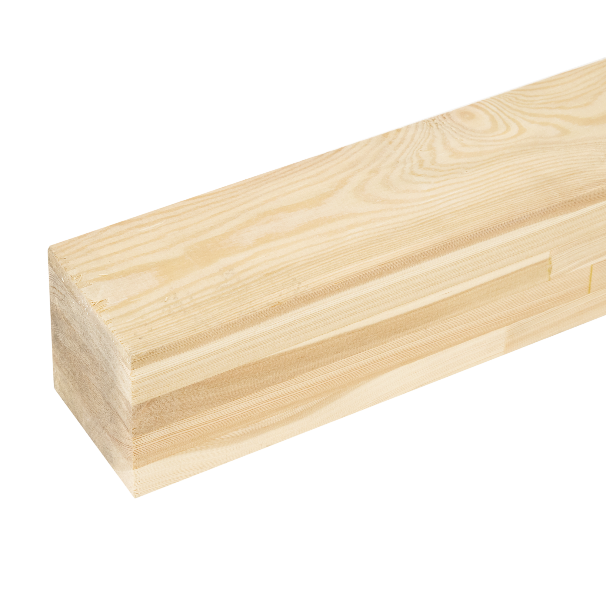 Изображение товара Брус клееный 3000x90x90 мм лиственница сорт Экстра