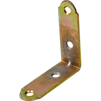 Изображение товара Уголок мебельный KWZ 50x50x17x1.5 желтый цинк