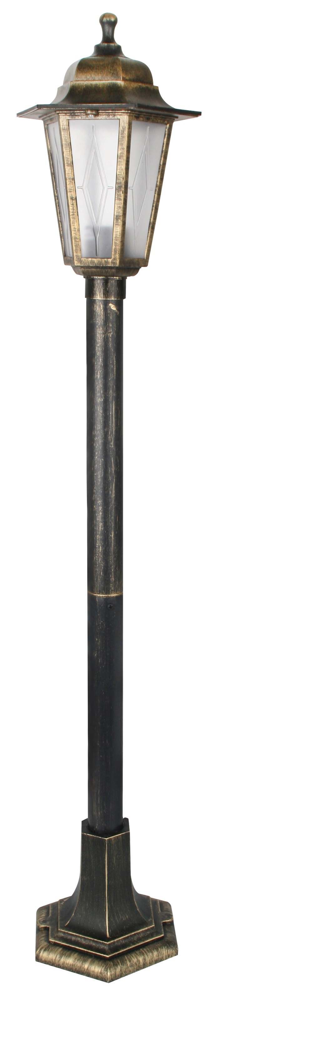 Изображение товара Уличный садово-парковый светильник Camelion PP6101 C64 IP44 60 Вт черный