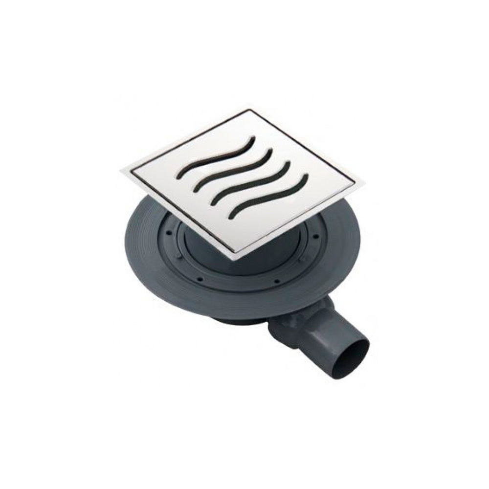 Изображение товара Душевой трап Pestan 13000001 из нержавеющей стали, 15х15 см, гидрозатвор