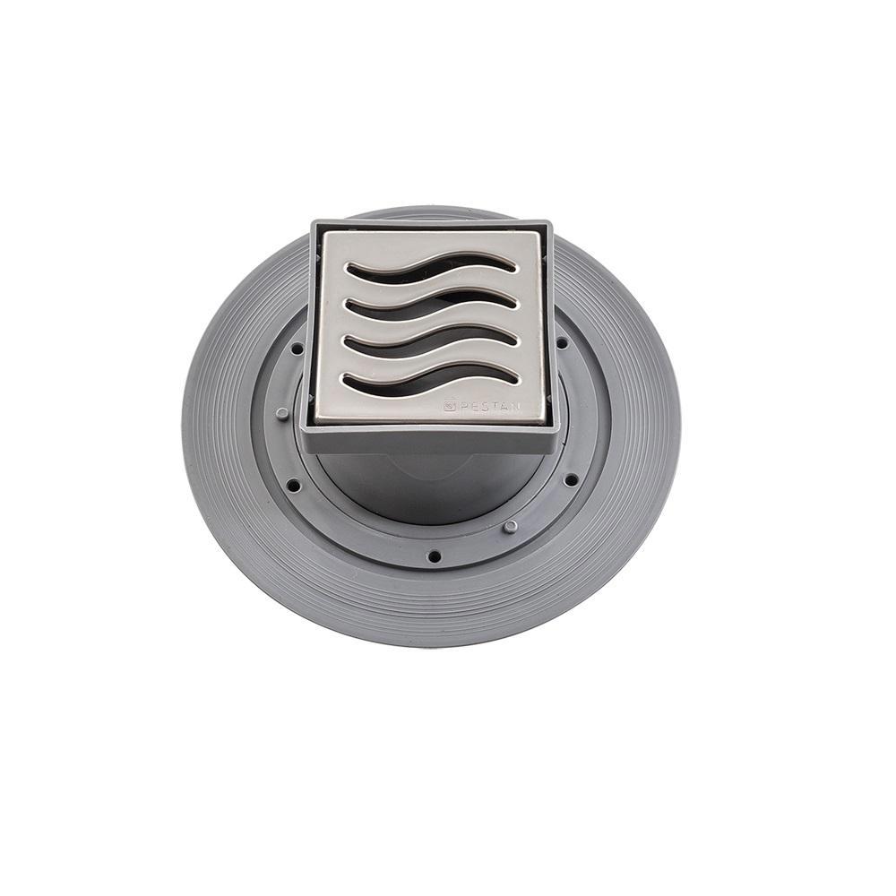 Изображение товара Душевой трап Pestan 13000015 с гидрозатвором из нержавеющей стали 15х15 см