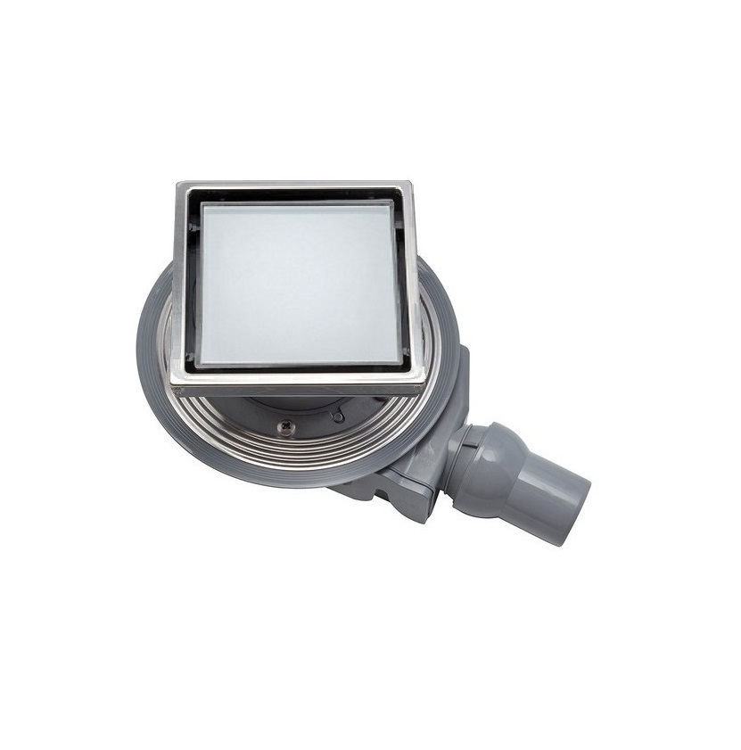 Изображение товара Душевой трап Pestan 13000096 с стеклянной вставкой и гидрозатвором 50 мм