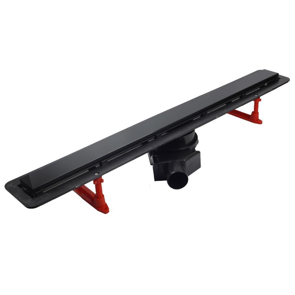 Изображение товара Душевой лоток Pestan Confluo Frameless Line Black Glass 450