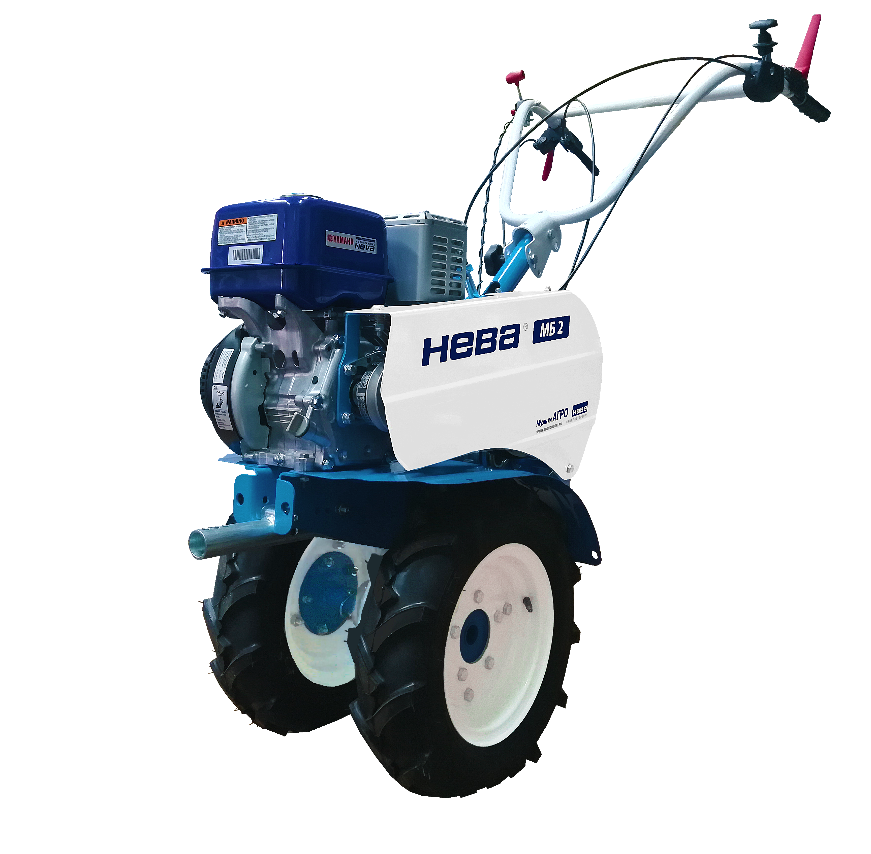 Изображение товара Мотоблок бензиновый МБ2 МультиАГРО-YAMAXA МХ200 PRO 5,7 л.с Россия