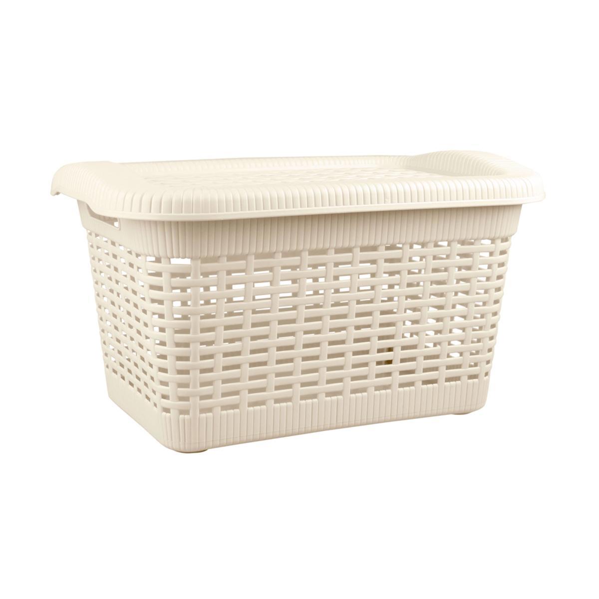Изображение товара Корзина универсальная Econova 209258 из пластика для белья и хранения