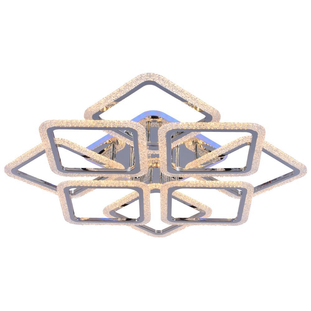 Изображение товара Светодиодная люстра 8015/8 CHR RGB Profit Light 224W+11W современная для дома и офиса