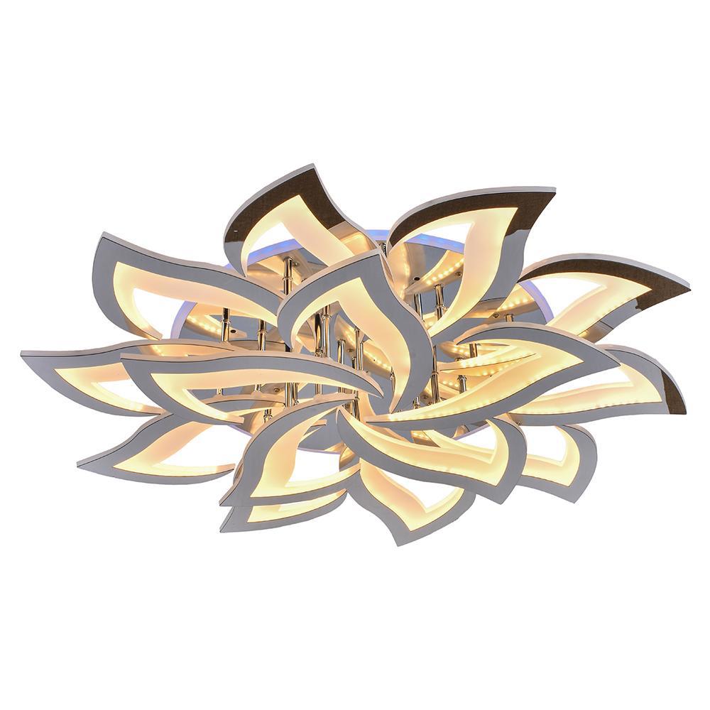 Изображение товара Светодиодная люстра 8028/10+5 CHR Profit Light 270W+15W RGB 19900 lm