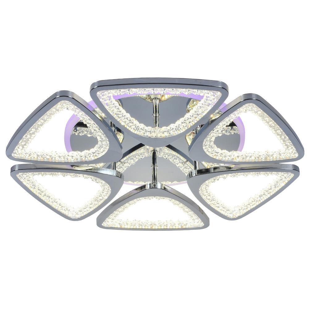 Изображение товара Светодиодная люстра 8031/6 CHR PROFIT LIGHT современная с RGB пультом