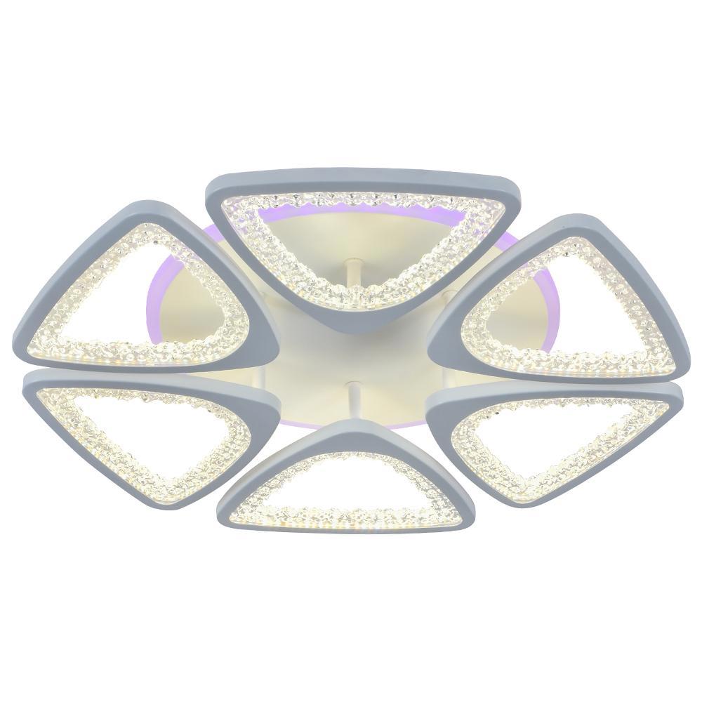 Изображение товара Современная светодиодная люстра Profit Light 8031/6 RGB 120W+8W dimmable белая