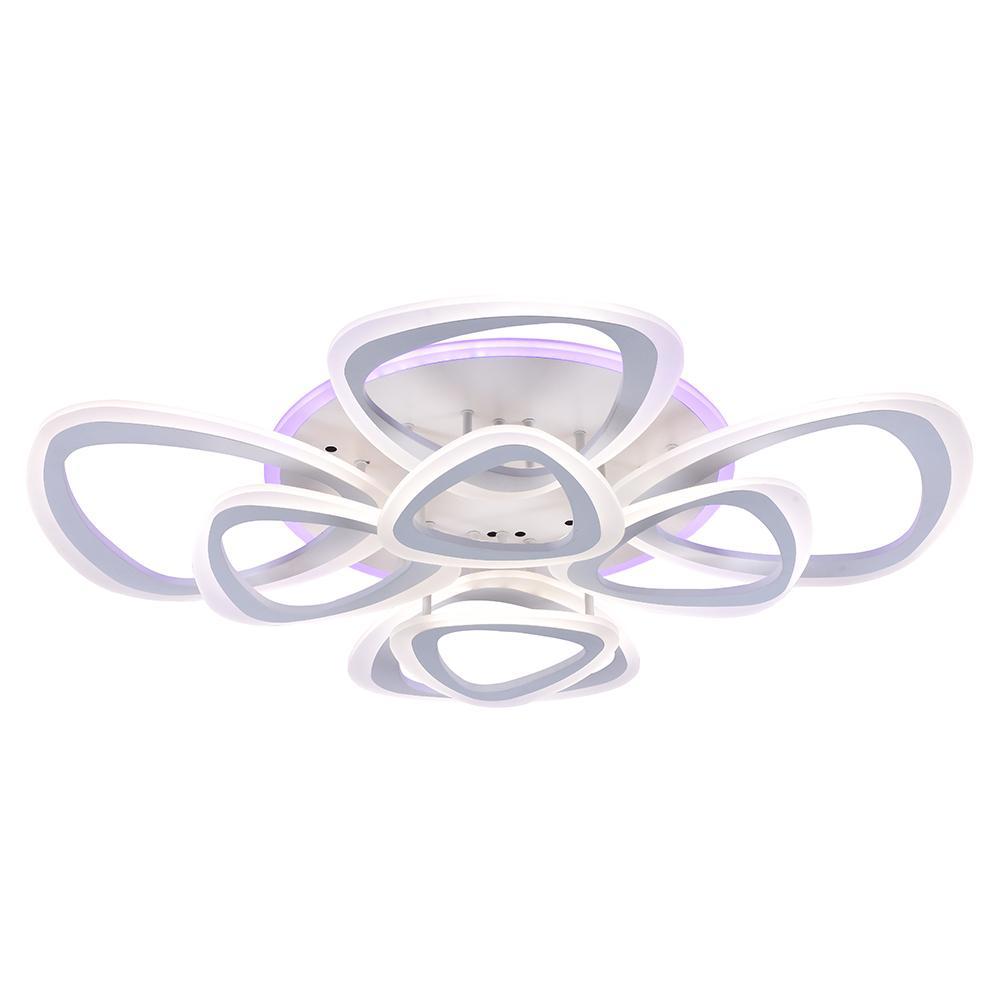 Изображение товара Светодиодная люстра 8094/8 WHT 200W+15W RGB, Profit Light