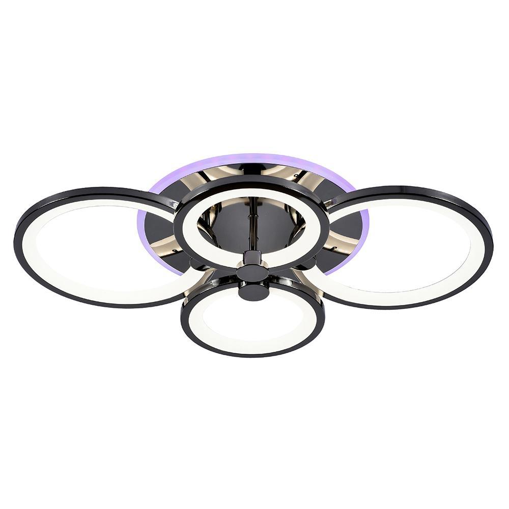 Изображение товара Светодиодная люстра 8077/4 PBK Profit Light с RGB диммированием и пультом управления