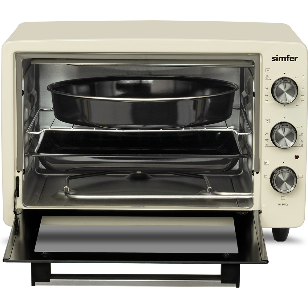 Изображение товара Электрическая мини печь Simfer ALBENI M34 Comfort M3412 34л, 3 режима, Турция