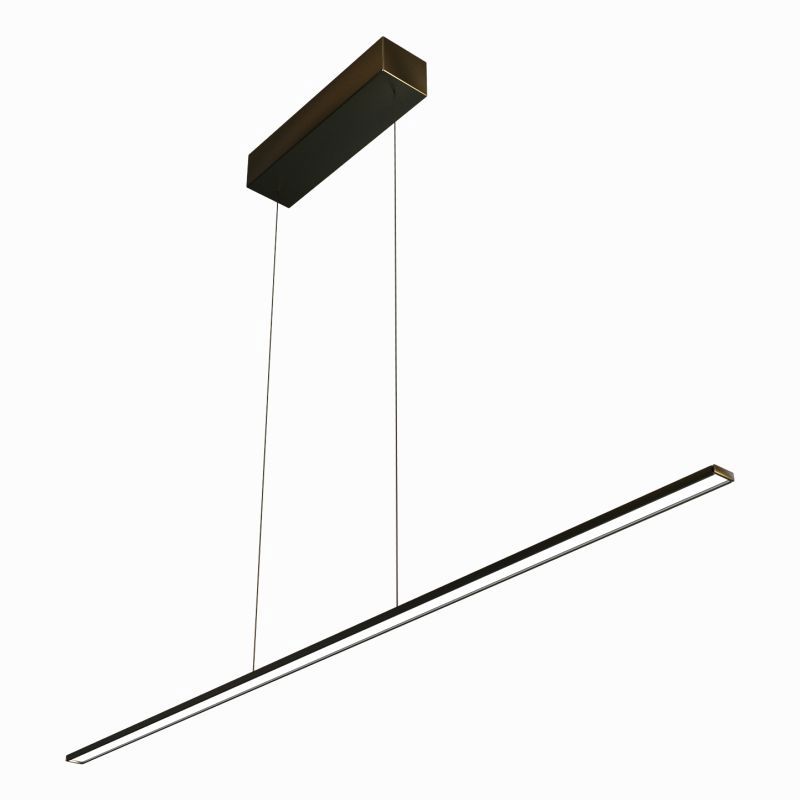 Изображение товара Люстра потолочная подвесная светодиодная Luchera TLCI1 120см черная 21Вт 4000K