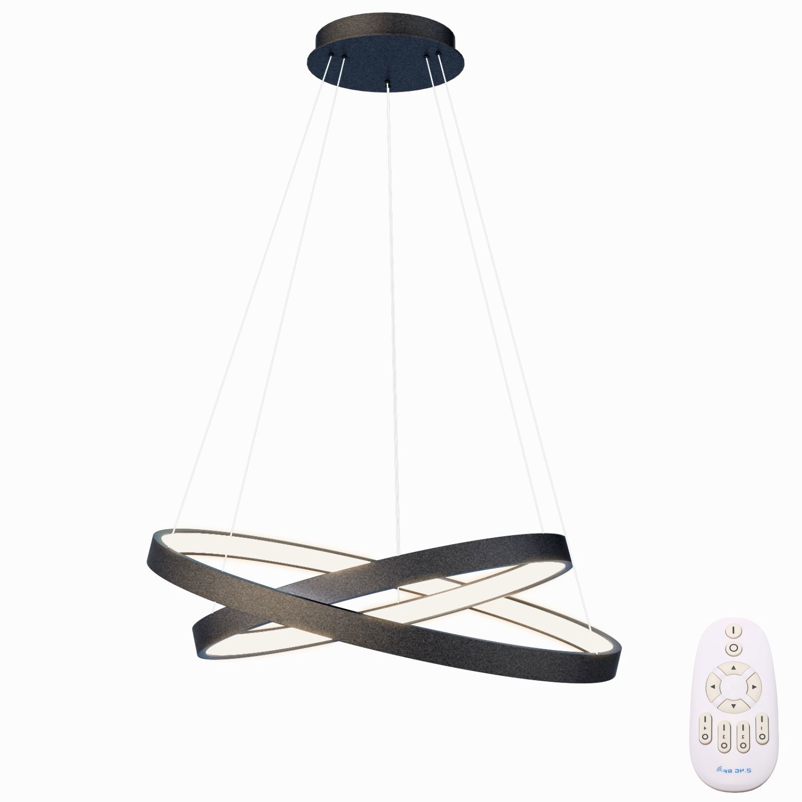 Изображение товара Люстра потолочная светодиодная с пультом и регулировкой Лючера TLRU2 40/50