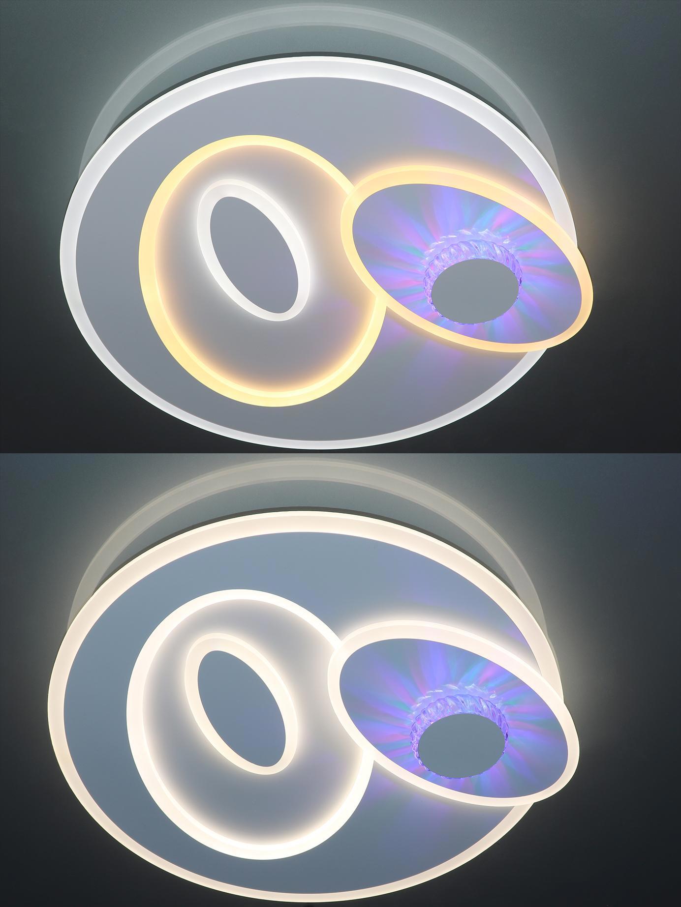 Изображение товара Потолочная светодиодная люстра Natali Kovaltseva 81040/8C 3000 7000K