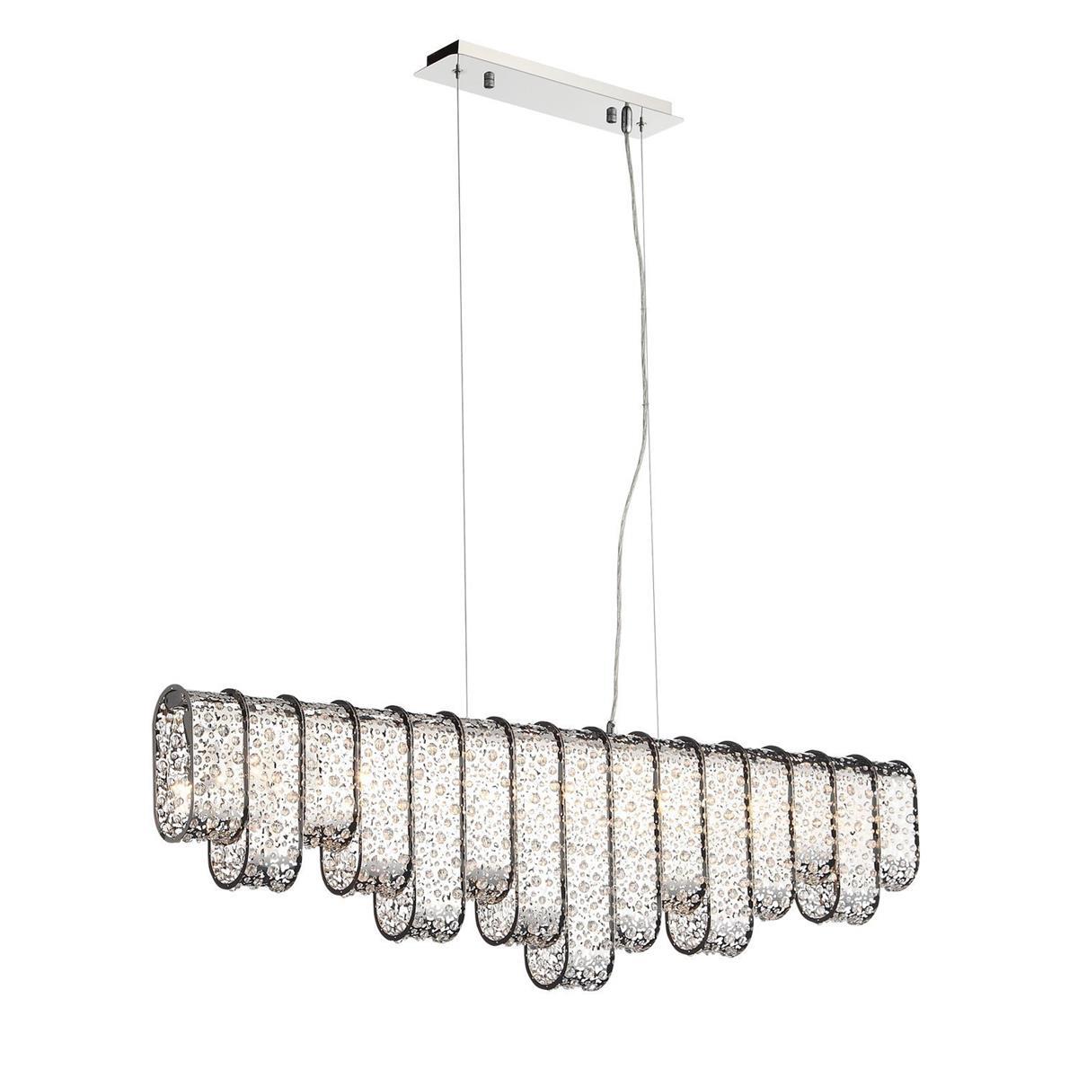 Изображение товара Подвесная светодиодная люстра ST LUCE SL1117.103.07 4000К хром современный дизайн