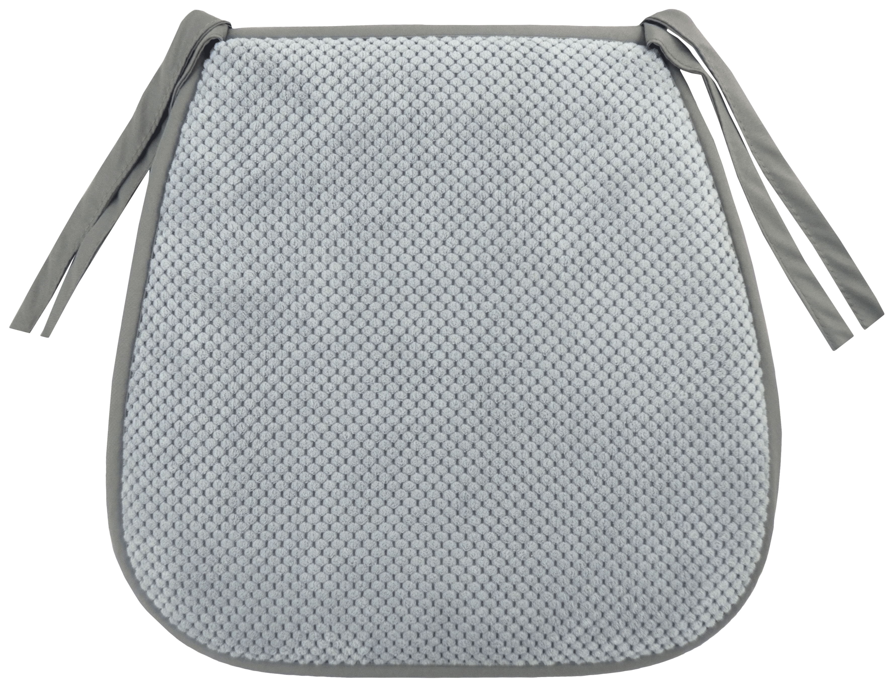 Галета для стула Linen way Цитус 38/27x40x3 см цвет серый
