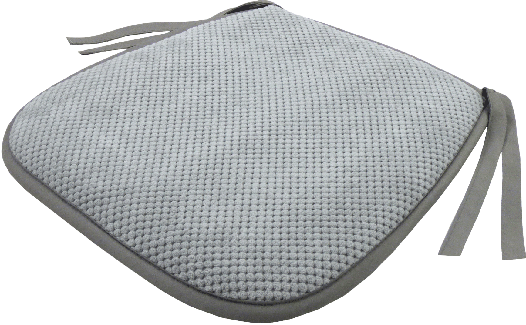 Галета для стула Linen way Цитус 38/27x40x3 см цвет серый - 1