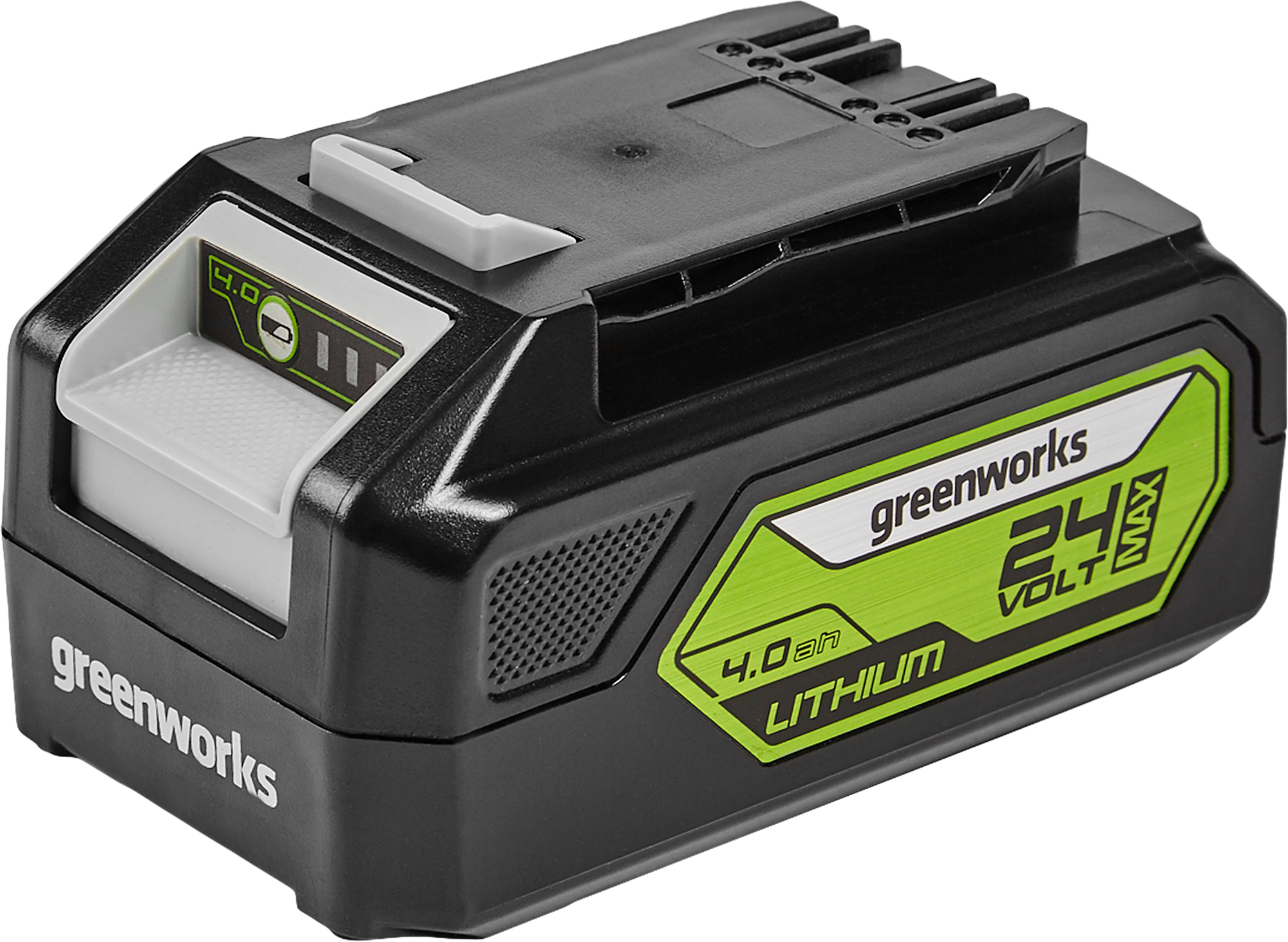 Изображение товара Аккумулятор Greenworks G24B4 4 Ач 24 В литий-ионный для инструментов серии 24V