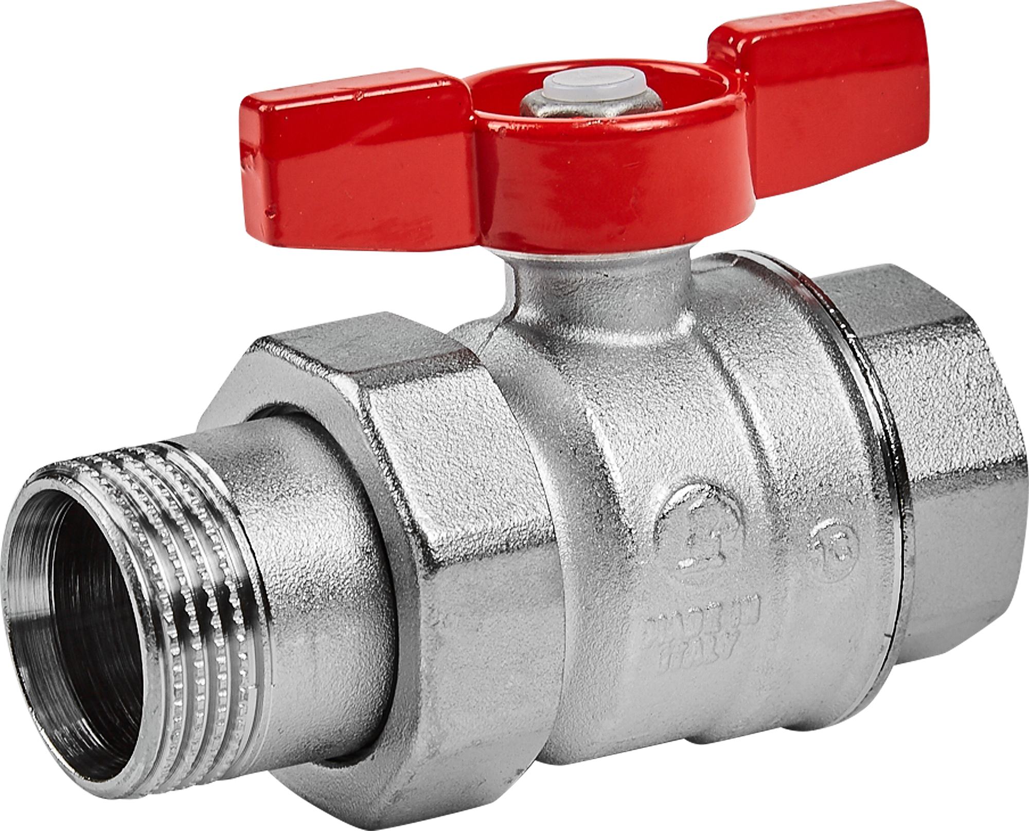 Изображение товара Кран шаровой Giacomini со сгоном полнопроходной 1" мм наружная-внутренняя резьба