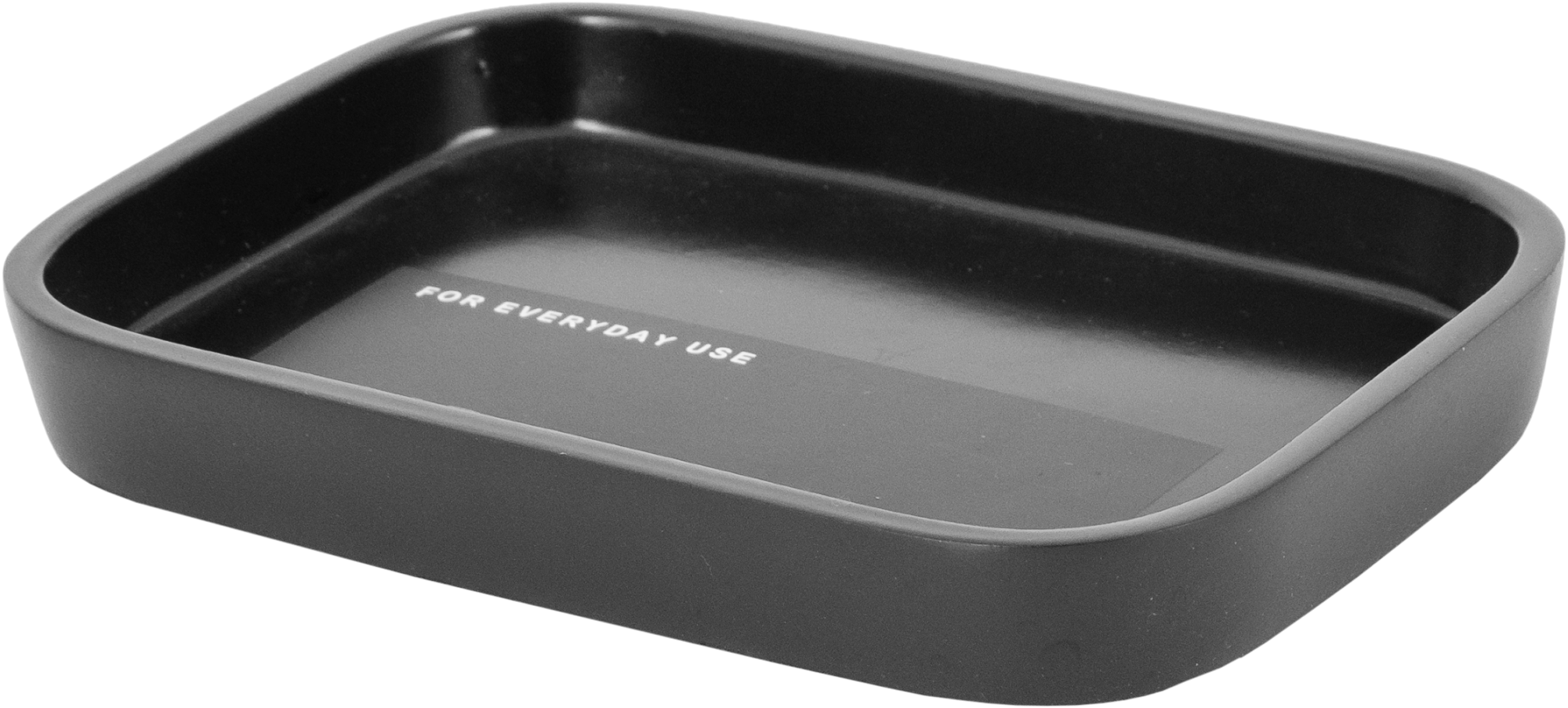 Изображение товара Мыльница Vidage Antracite полирезин цвет черный