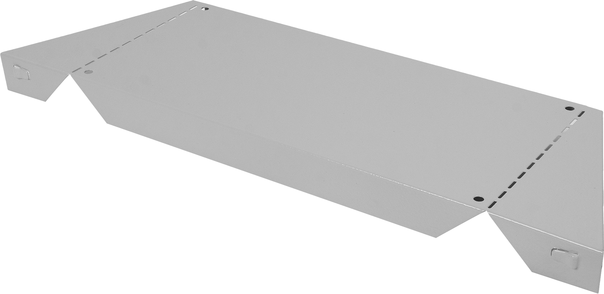 Изображение товара Полка для верстачного экрана Практик SSH малая 7x32.7x15.1 см сталь серый