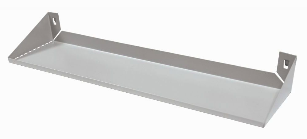Изображение товара Полка для верстачного экрана Практик LSH большая 56.4x15.1x7 см сталь с серым покрытием