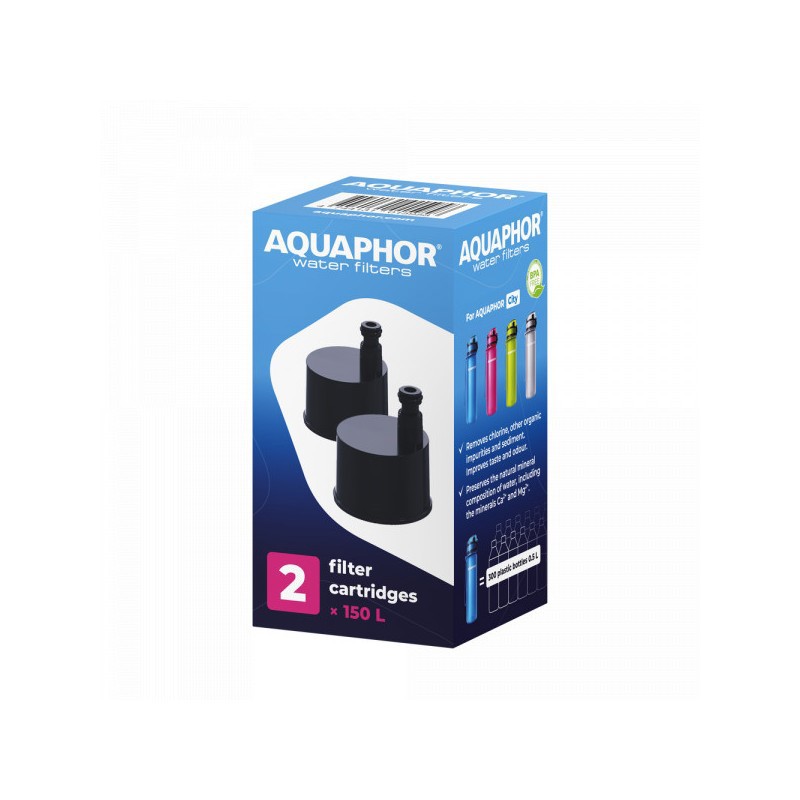 Изображение товара Картридж для фильтра-бутылки Аквафор City 2 шт эффективное очищение воды