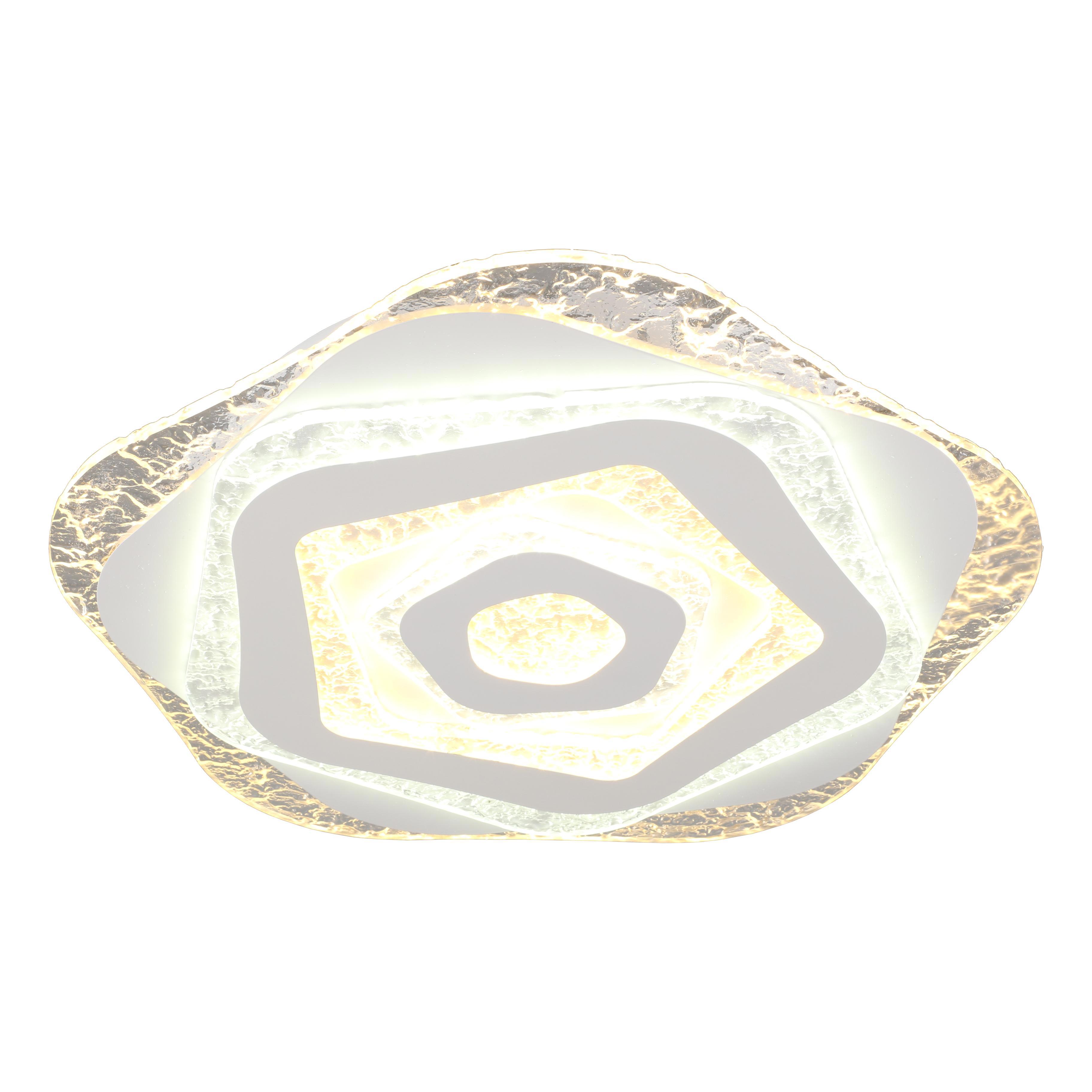 Изображение товара Современная светодиодная люстра потолочная Omnilux Brunico OML-08517-140 140 Вт белая