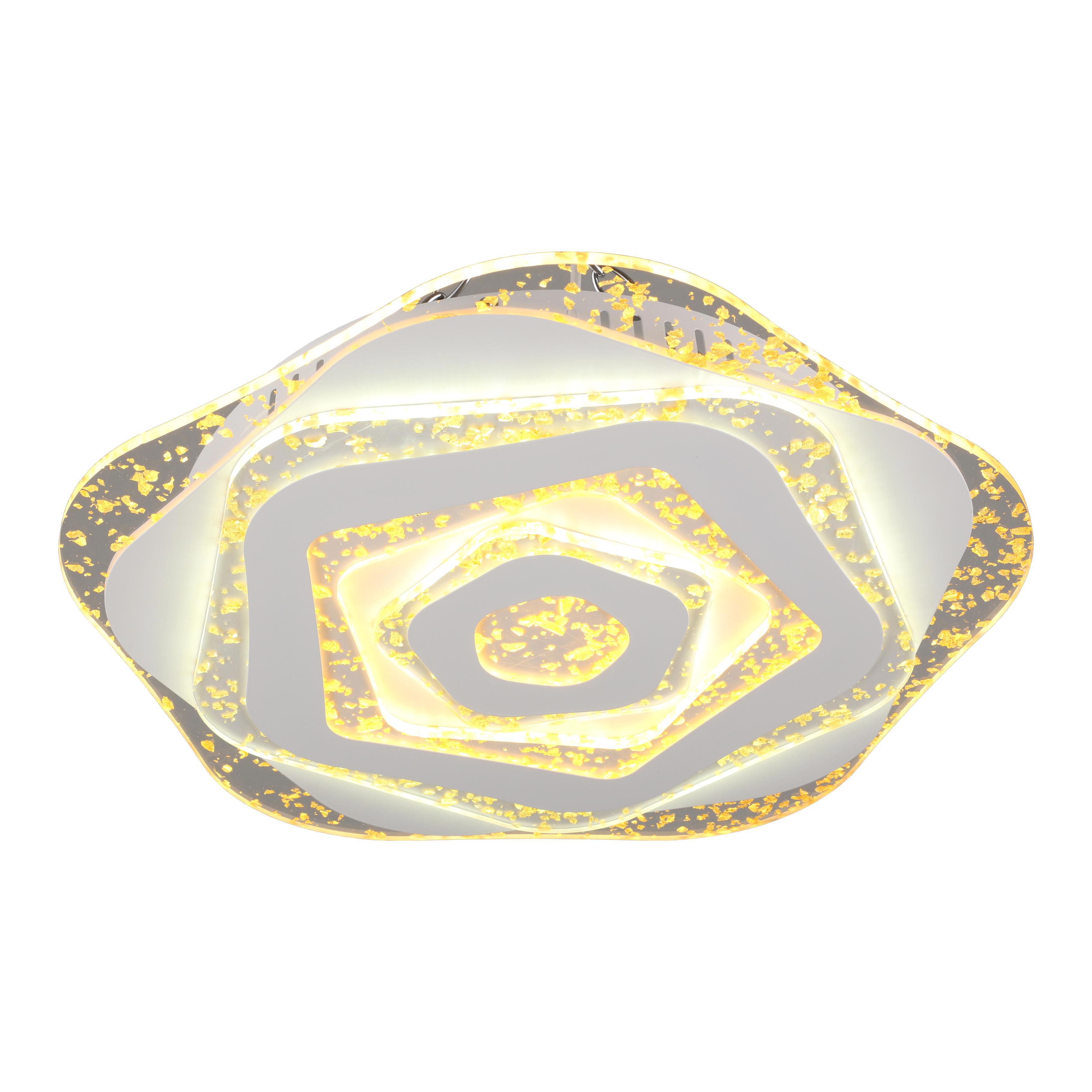 Изображение товара Люстра потолочная светодиодная Omnilux Vittuone OML-08747-158 белая для современных интерьеров