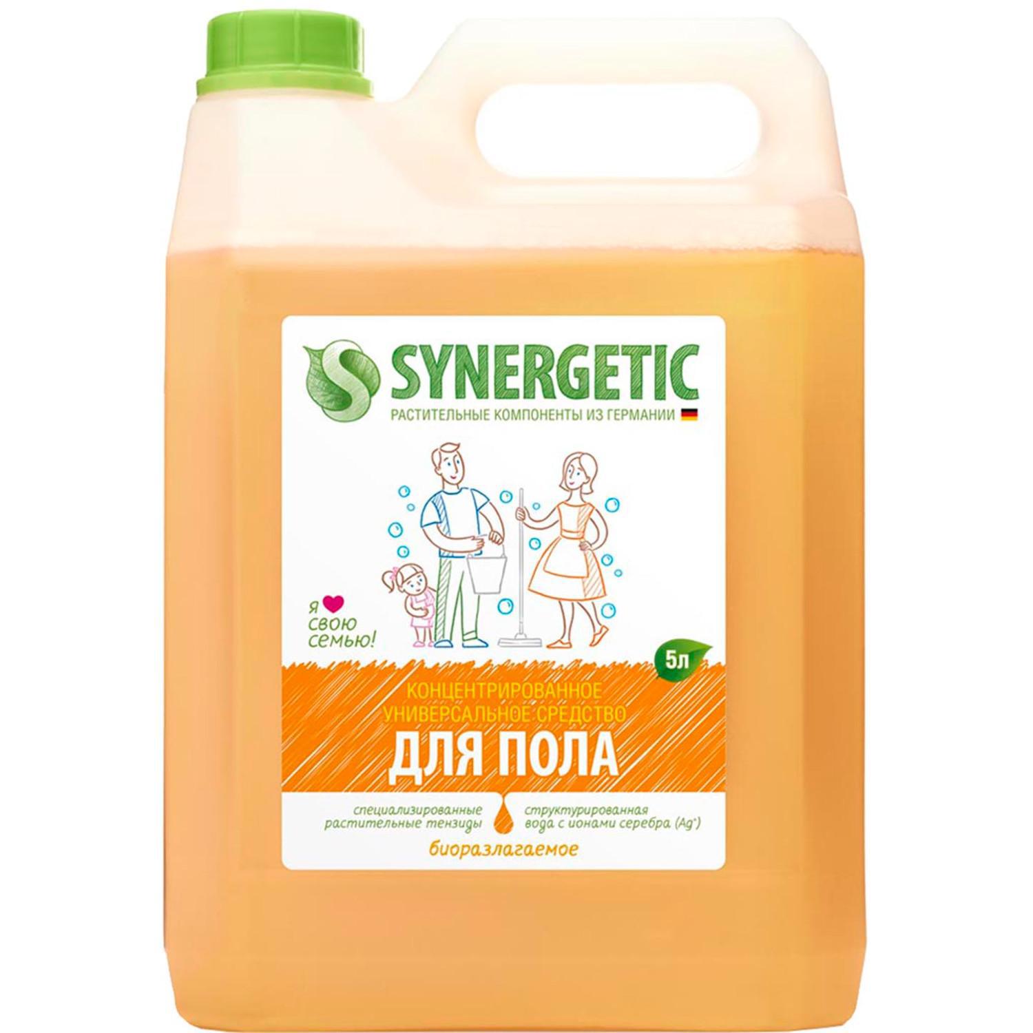 Изображение товара Гель для мытья полов Synergetic 5 л Изображение товара Гель для мытья полов Synergetic 5 л