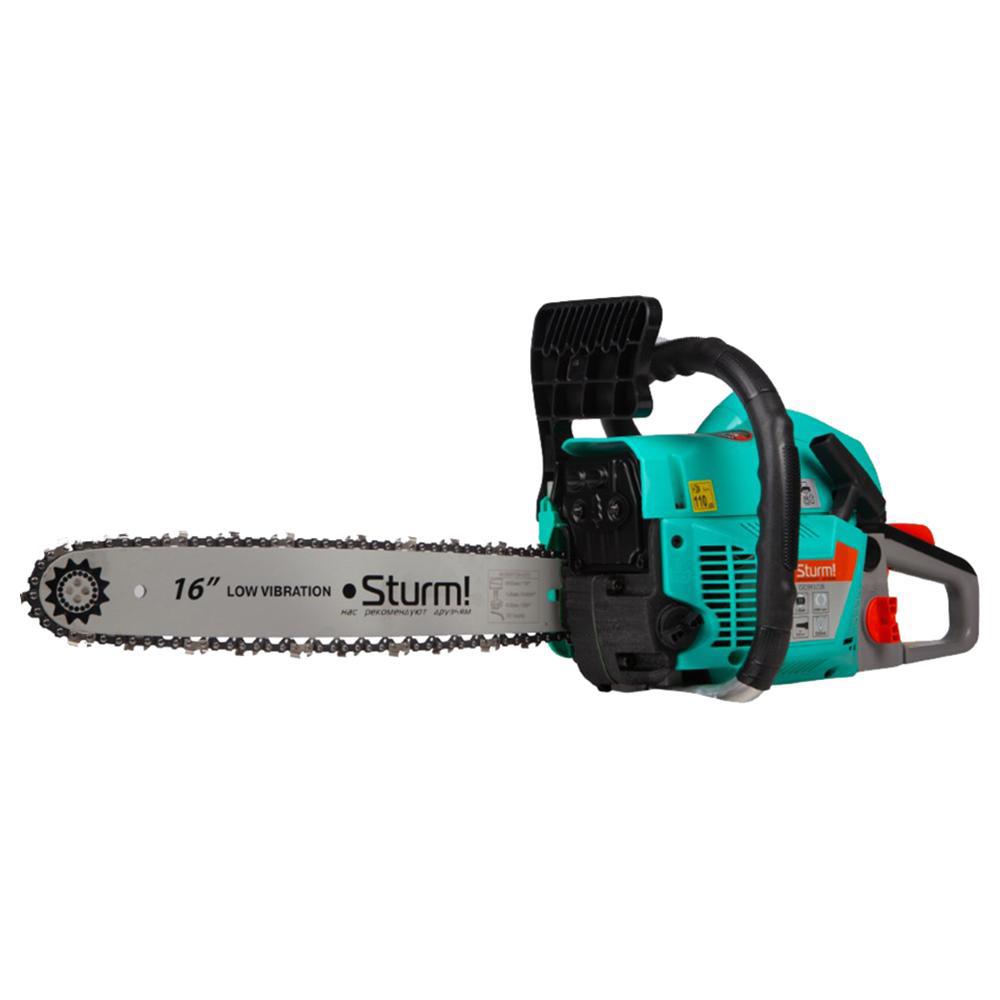Изображение товара Бензопила Sturm! GC99372B 2.60 л.с. шина 40 см Изображение товара Бензопила Sturm! GC99372B 2.60 л.с. шина 40 см