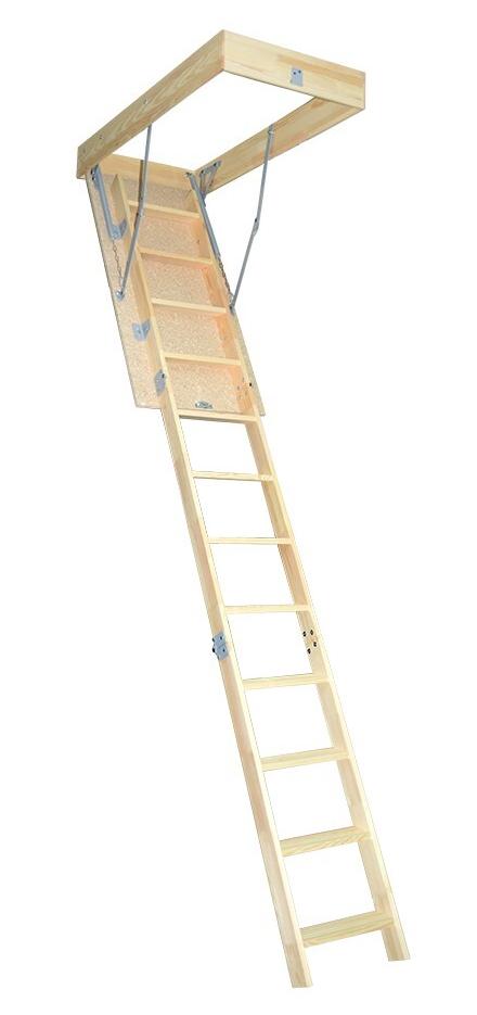 Изображение товара Лестница чердачная складная с секциями ЧЛ 7 120х60x280 см Изображение товара Лестница чердачная складная с секциями ЧЛ 7 120х60x280 см