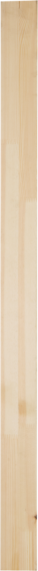 Столб лестничный сращенный хвоя сорт экстра прямой 80x80x1200 мм