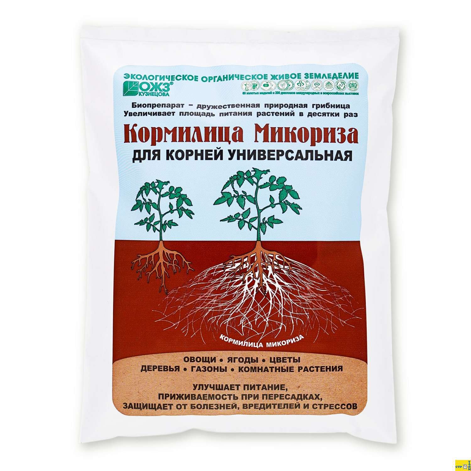 Изображение товара Удобрение ОЖЗ Кузнецова для активного роста корней и увеличения урожая Изображение товара Удобрение ОЖЗ Кузнецова для активного роста корней и увеличения урожая