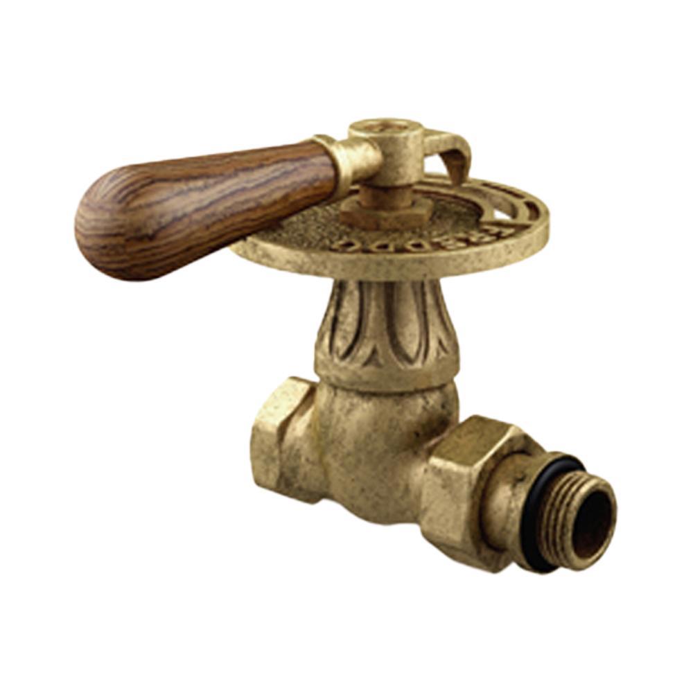 Изображение товара Вентиль на подачу радиатора 1/2" бронза ручная регулировка SR Rubinetterie