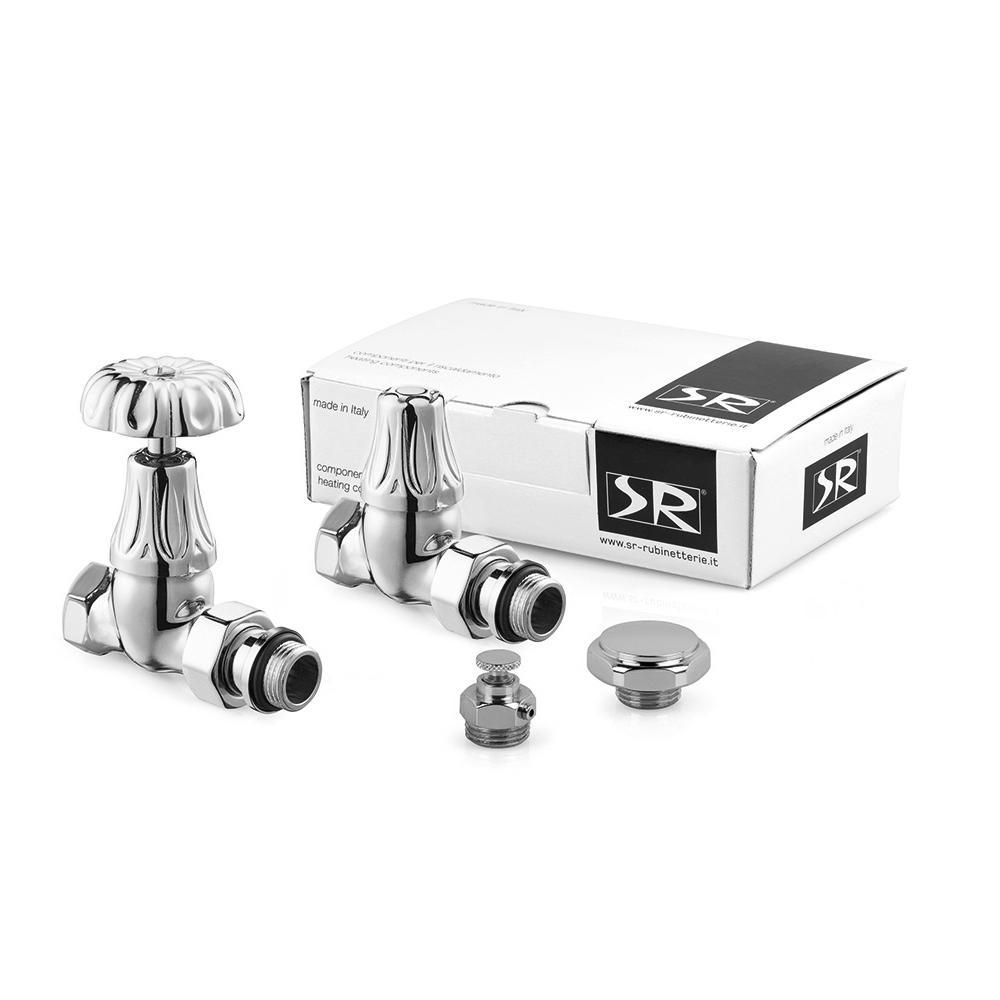 Изображение товара Комплект терморегулирующий прямой SR Rubinetterie K338 1500C000 1/2" для радиатора