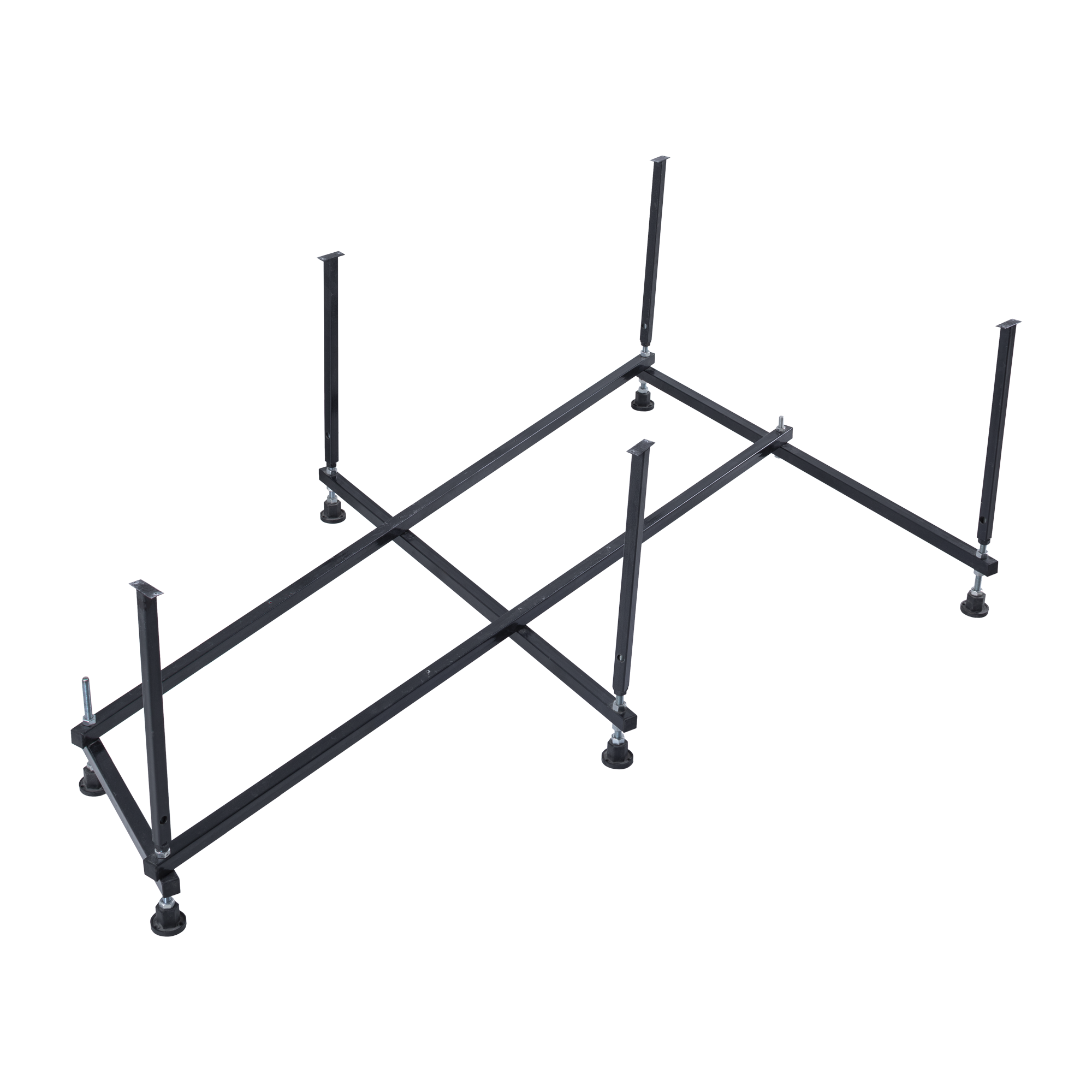 Изображение товара Каркас для ванны Глоу 170 см 6 опор регулируемый из стали черный