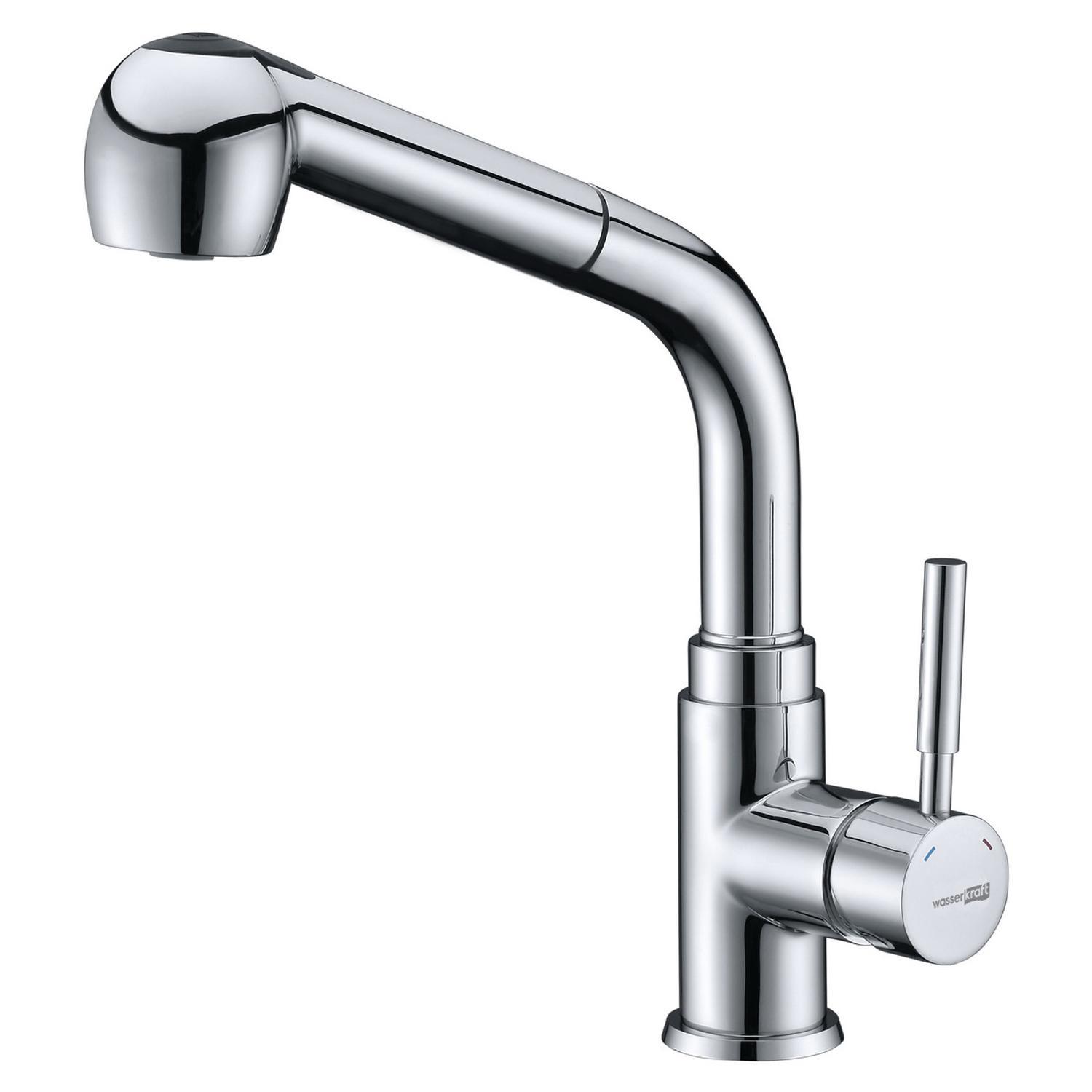 Изображение товара Смеситель для кухни Wasserkraft Main цвет хром 4166