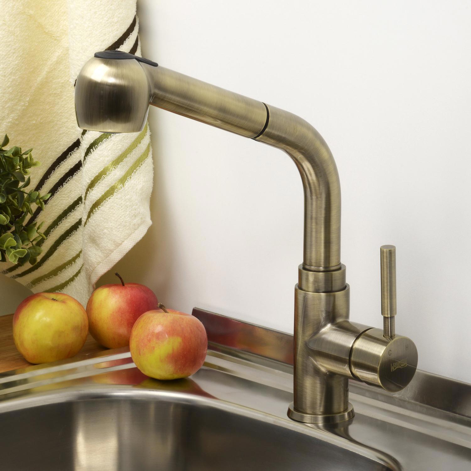 Изображение товара Смеситель для кухни Wasserkraft цвет бронза A8237