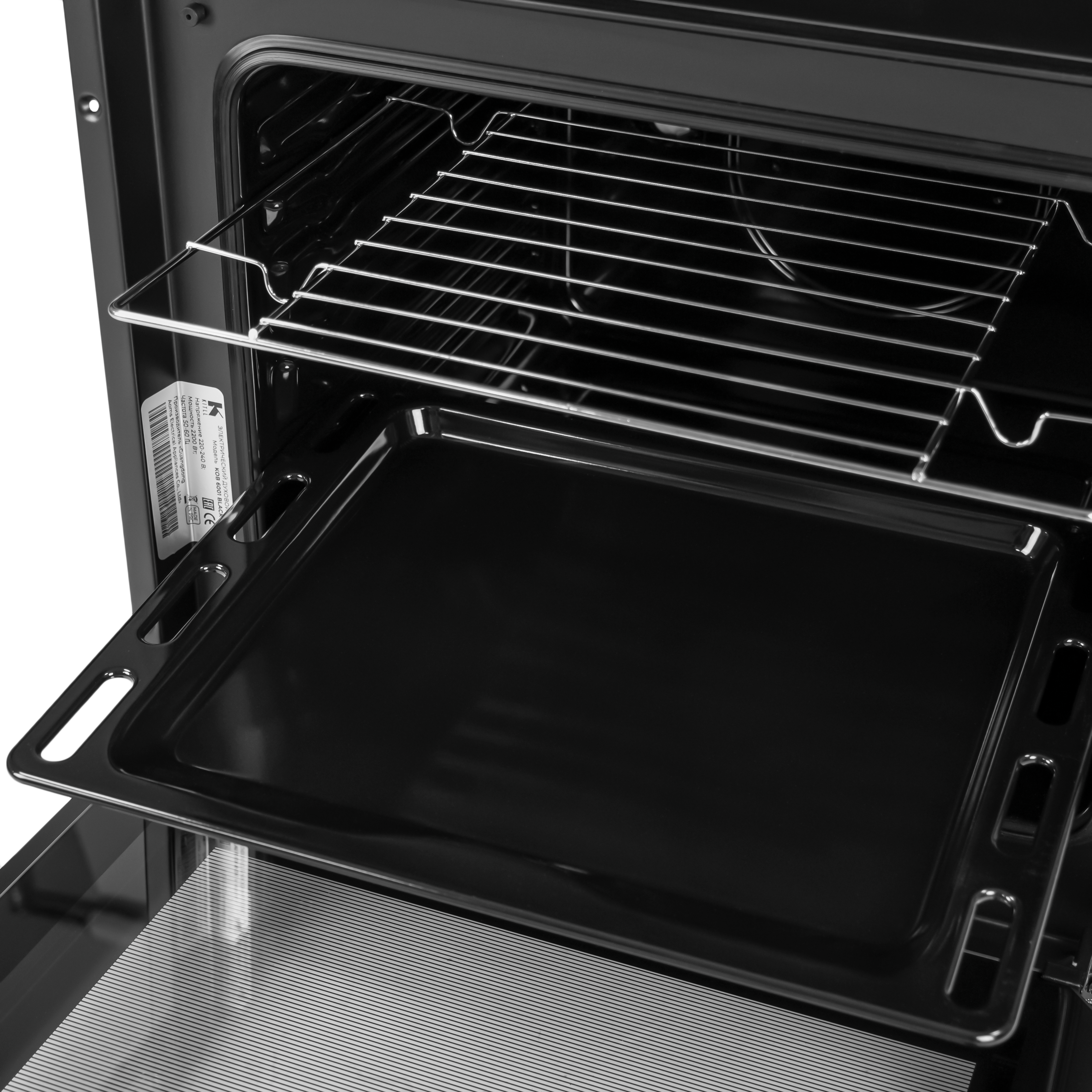 Электрический духовой шкаф Kitll KOB 6001 INOX 59.5x59.5x53 см цвет нержавеющая сталь - 6