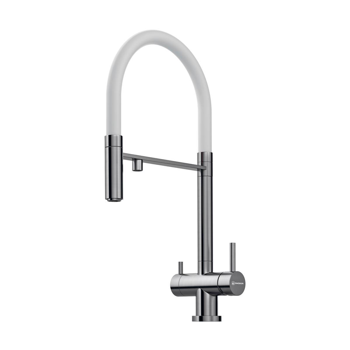 Изображение товара Смеситель для кухни Omoikiri Kanto цвет серебряный