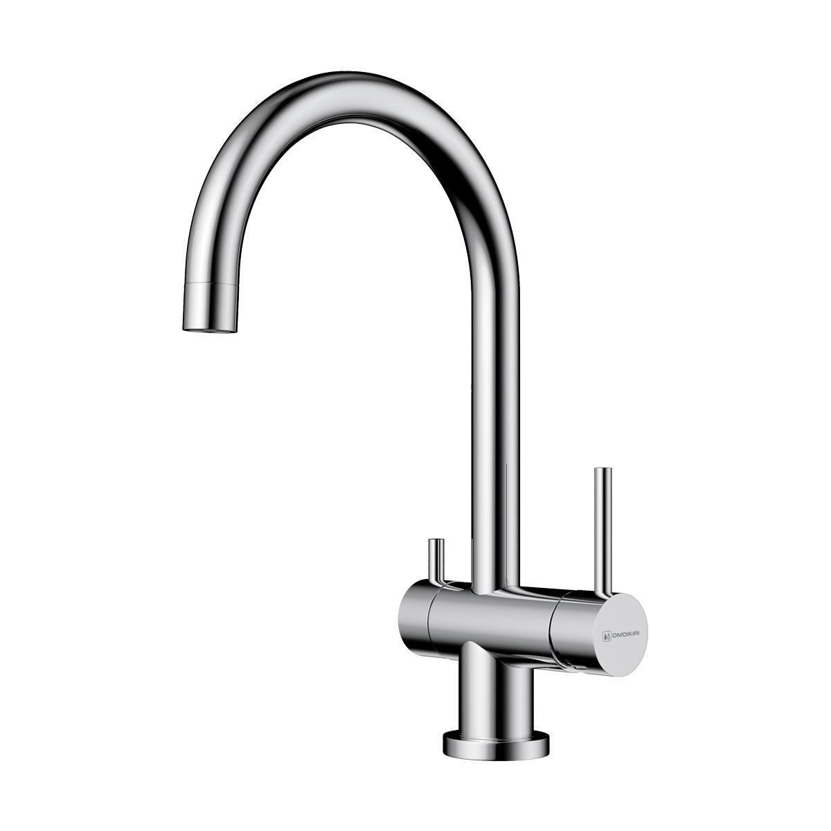 Изображение товара Смеситель для кухни Omoikiri Yamada цвет хром