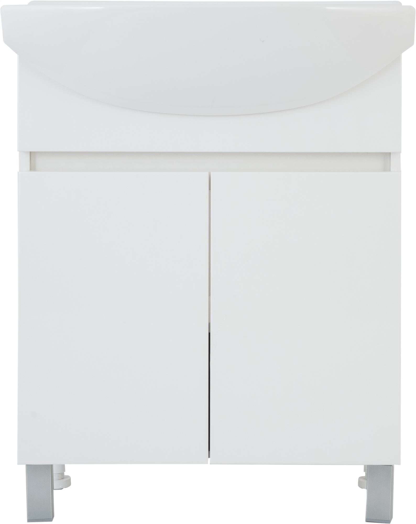 Изображение товара Тумба под раковину напольная Соло Элеганс 65 см цвет белый