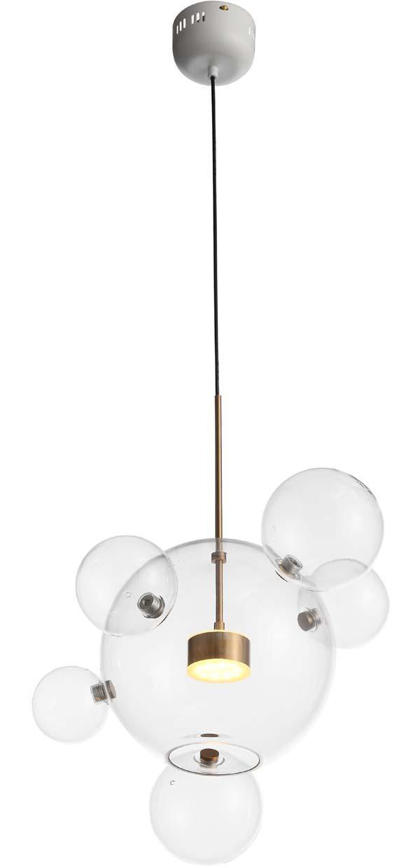 Изображение товара Светильник подвесной LED ST Luce SL1133.213.01, латунь стекло, 14W, 3000K