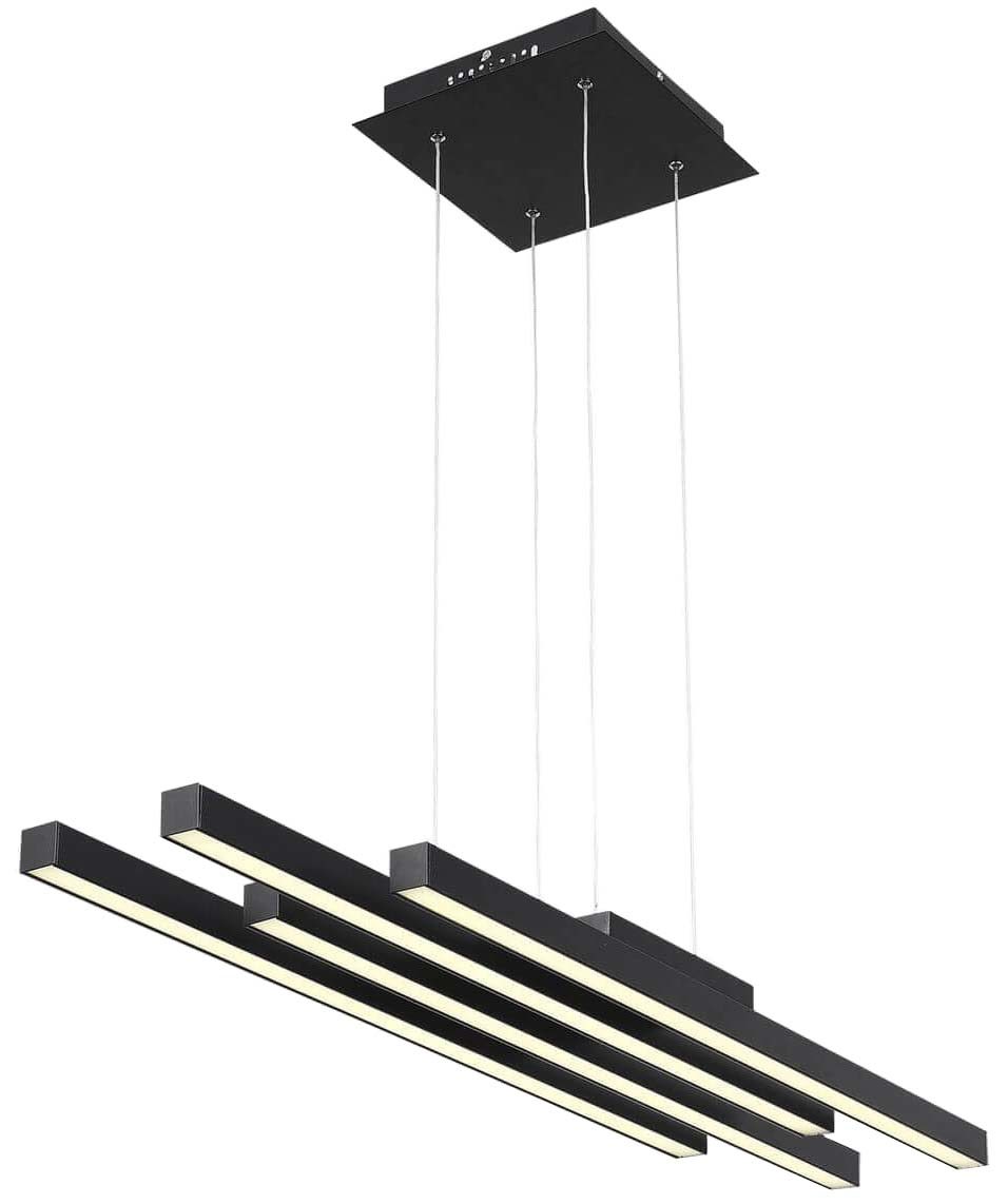 Изображение товара Люстра подвесная светодиодная ST Luce SL933.403.04 Черный/Белый,Черный LED 1x38W 3000K/4000K/6000K