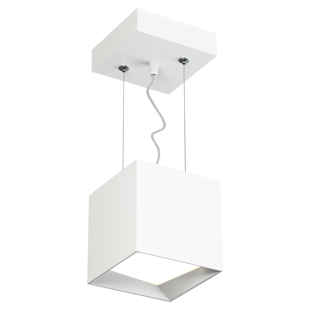 Изображение товара Светильник подвесной светодиодный SKY OK 9 Вт 3000K 1120 Люмен белый алюминий